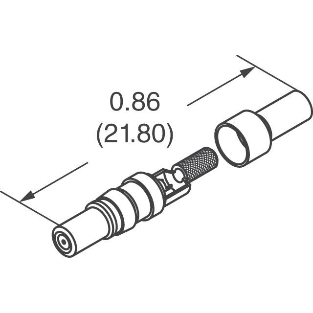 L17DM537401 Amphenol ICC (Commercial Products)  Contactos de conector D-Sub en forma de D